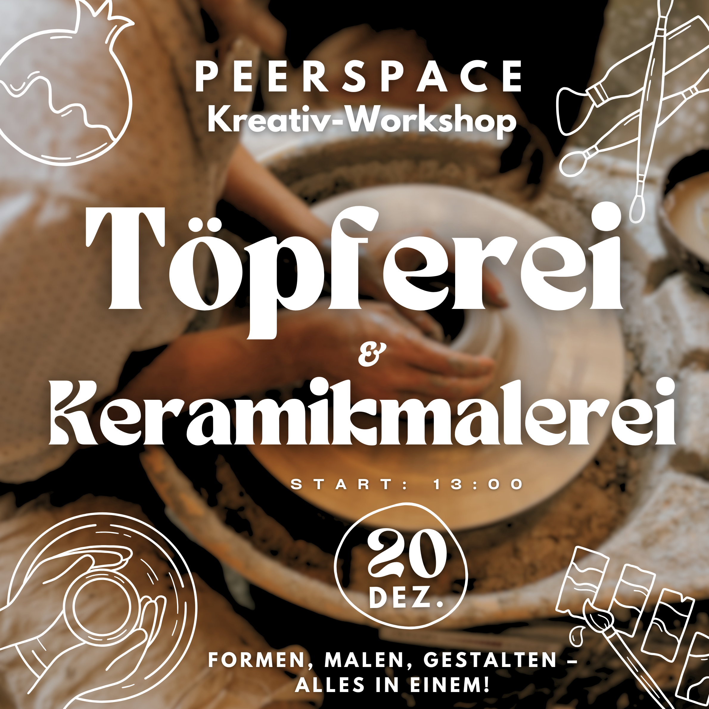 Hands-On Pottery & Ceramic Painting Workshop