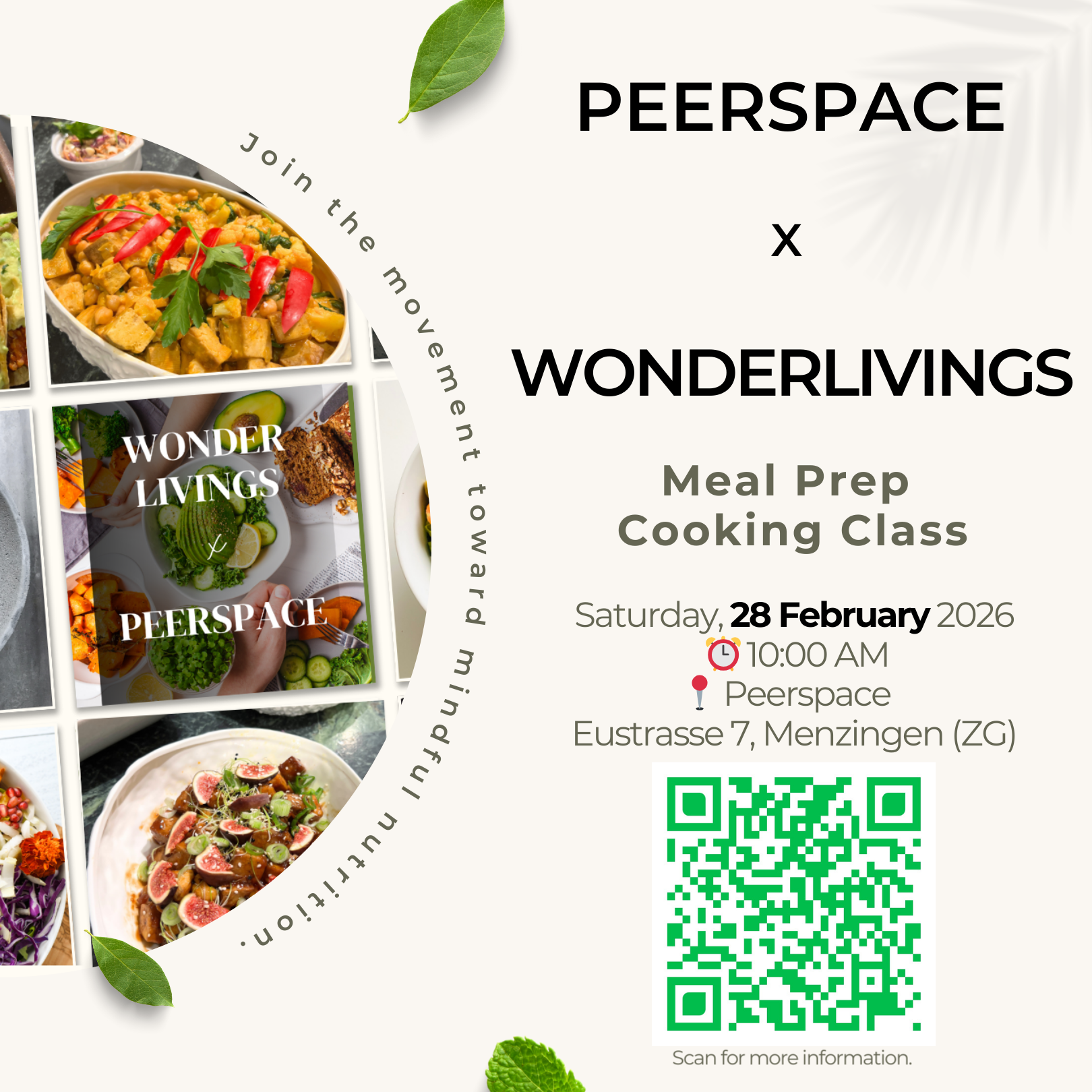 Healthy Meal-Prepping Cooking Class with Wonderlivings